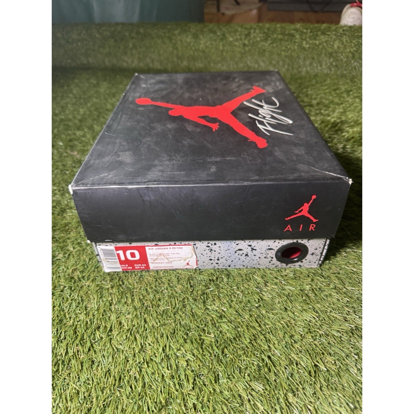 Jordan 4 Retro Mid Red Cement Size 10.5 Men
