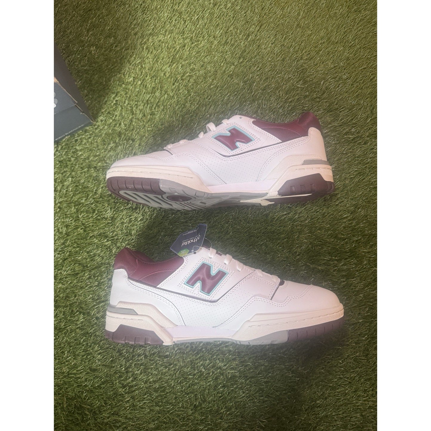 New Balance 550 Burgundy Cyan | BB550WBG | US Size 12 Shoes Sneakers