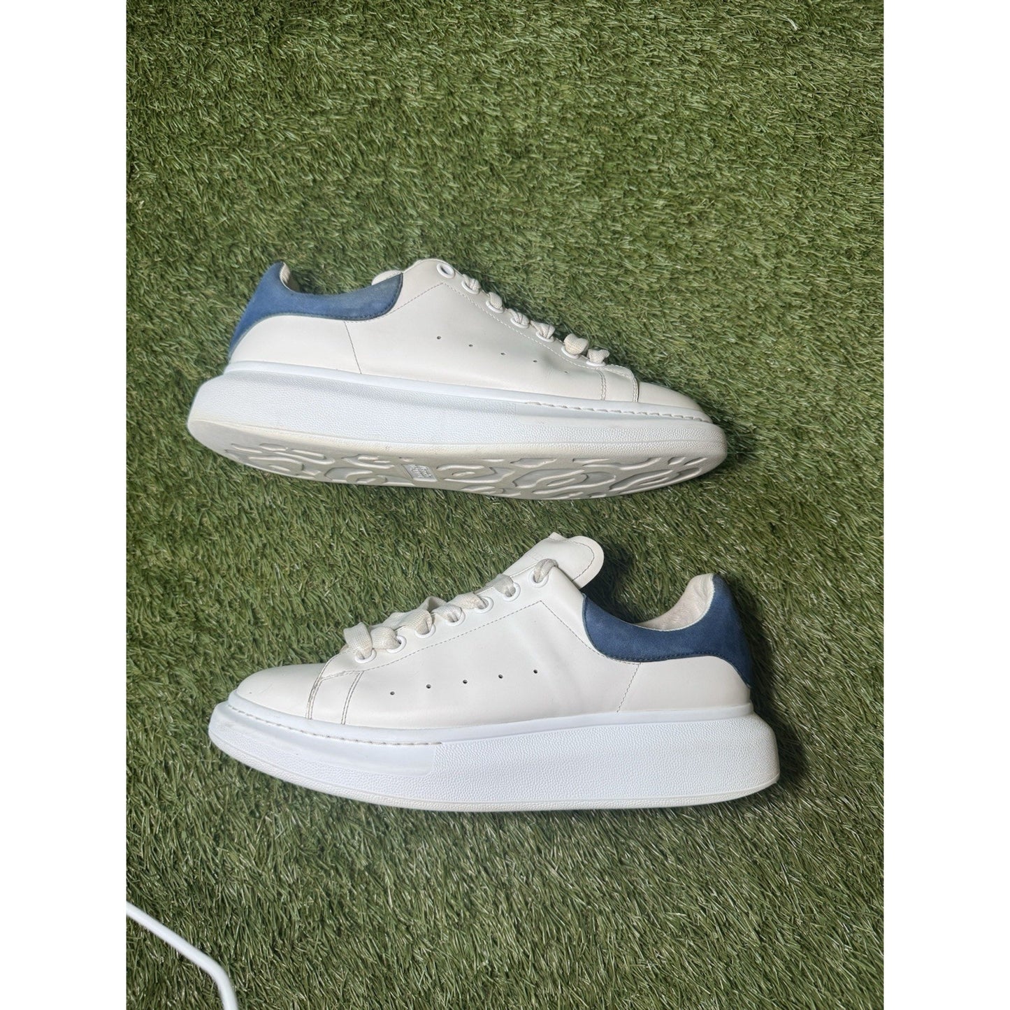 Alexander McQueen Oversized Sneakers Size 43/ 10 Us Men's Navy Blue