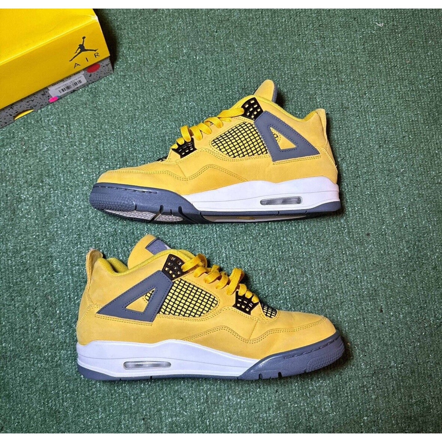 Size 12 - Jordan 4 Retro Mid Lightning