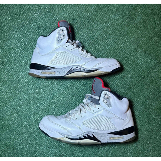Size 13 - Air Jordan 5 Retro White Cement