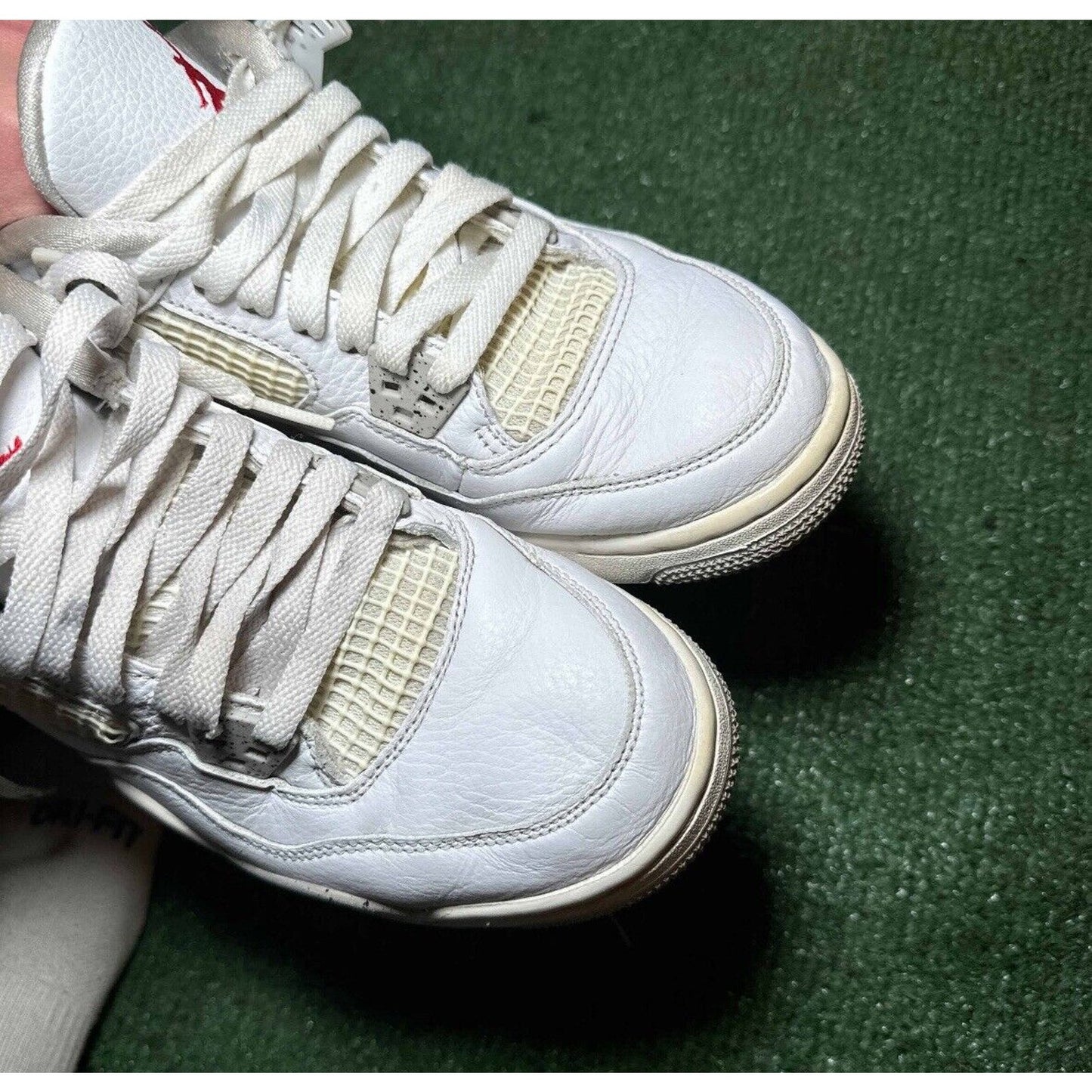 Size 7 - Jordan 4 Retro White Oreo