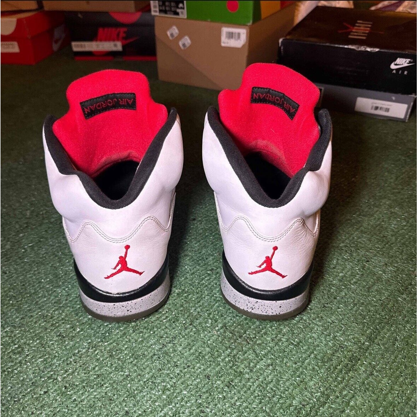 Size 13 - Air Jordan 5 Retro White Cement