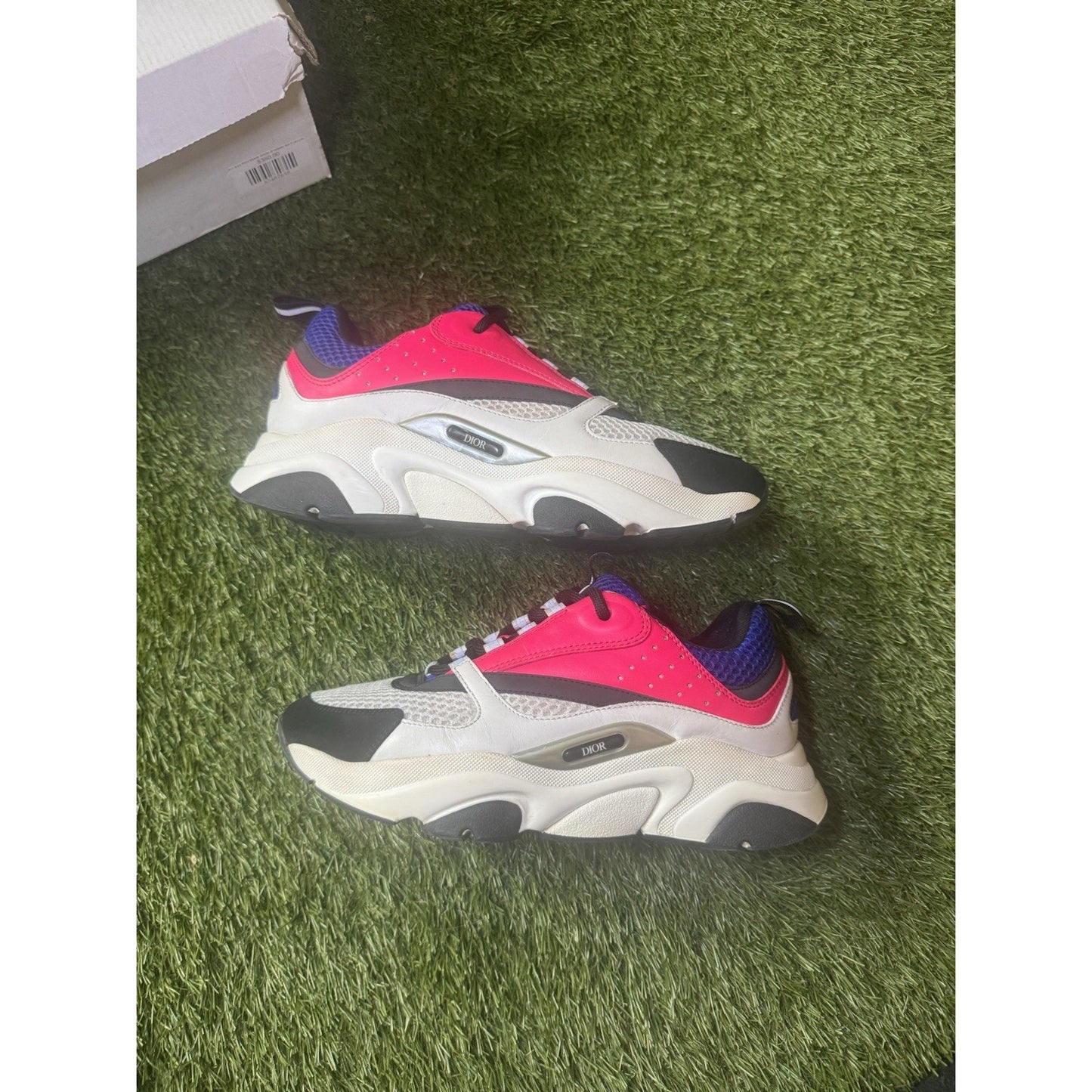 Dior B22 Sneaker ' Pink Blue White ' Size 41 / 8-8.5 U.S. Men’s