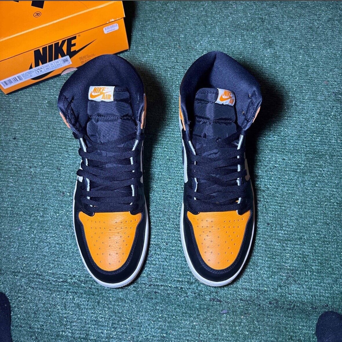 Size 12 - Jordan 1 Retro OG High Yellow Toe