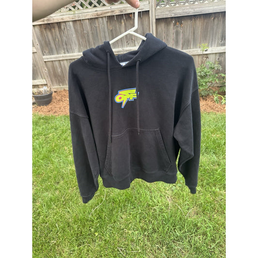 Off-White Thunder Hoodie Size Extra Small (Fits Small-Medium)