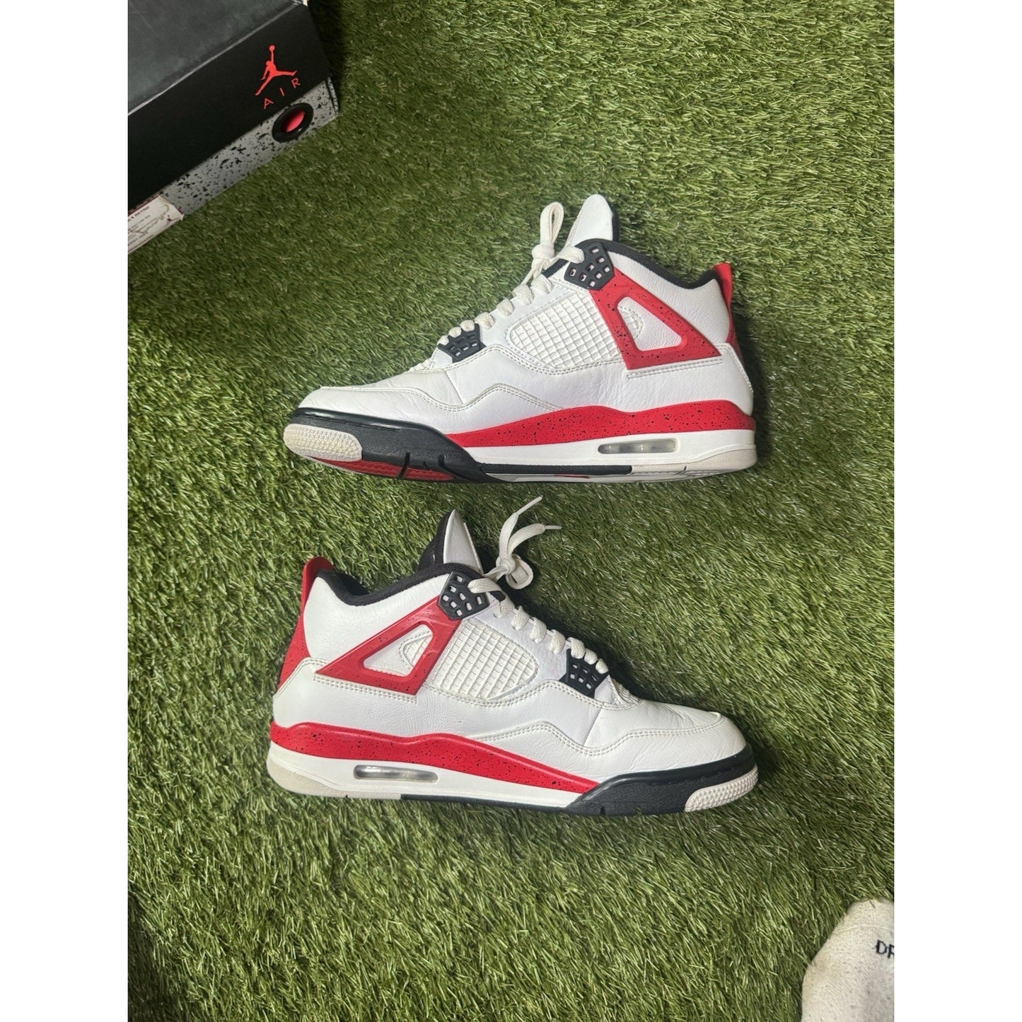 Jordan 4 Retro Mid Red Cement Size 10.5 Men