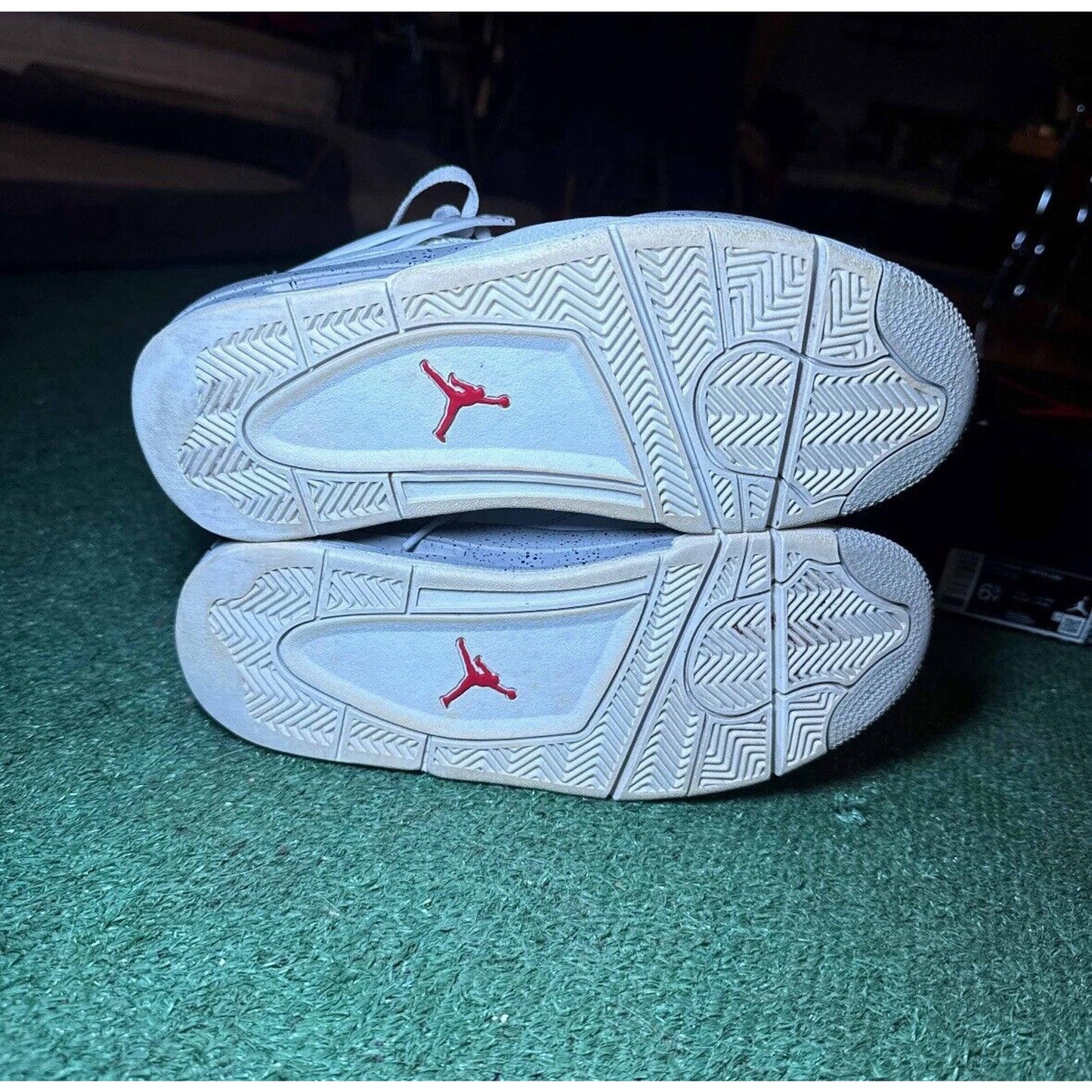 Size 7 - Jordan 4 Retro White Oreo