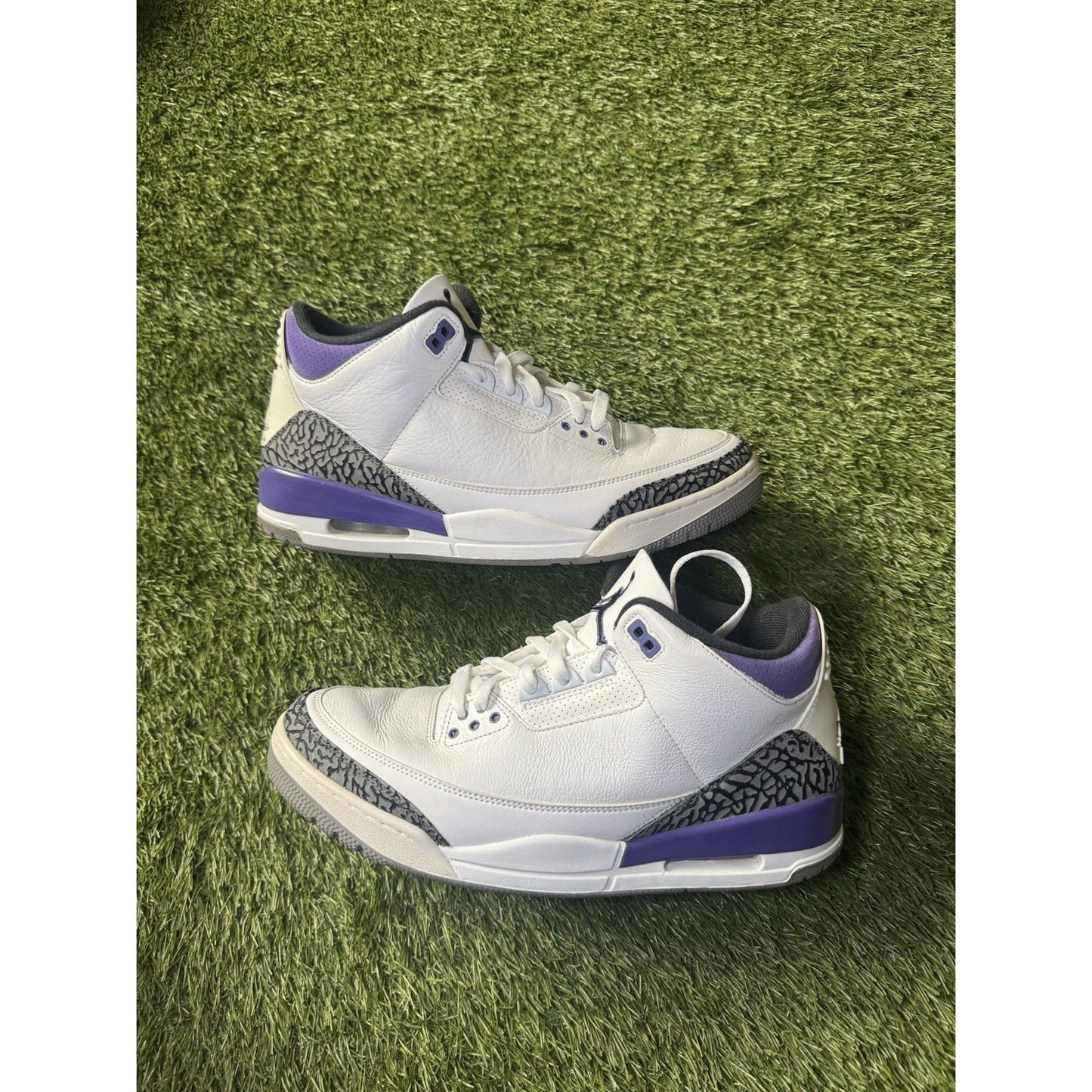 Air Jordan 3 Dark Iris Retro Sneakers size 12 Men’s