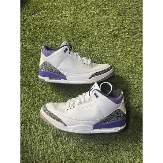 Air Jordan 3 Dark Iris Retro Sneakers size 12 Men’s
