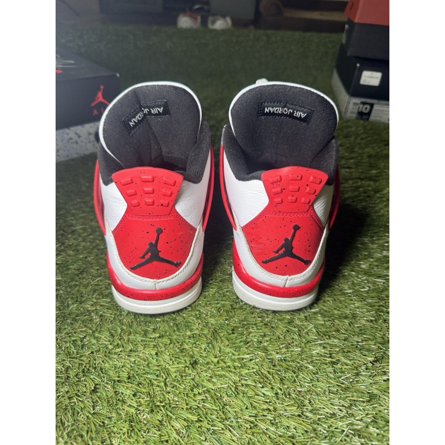 Jordan 4 Retro Mid Red Cement Size 10.5 Men