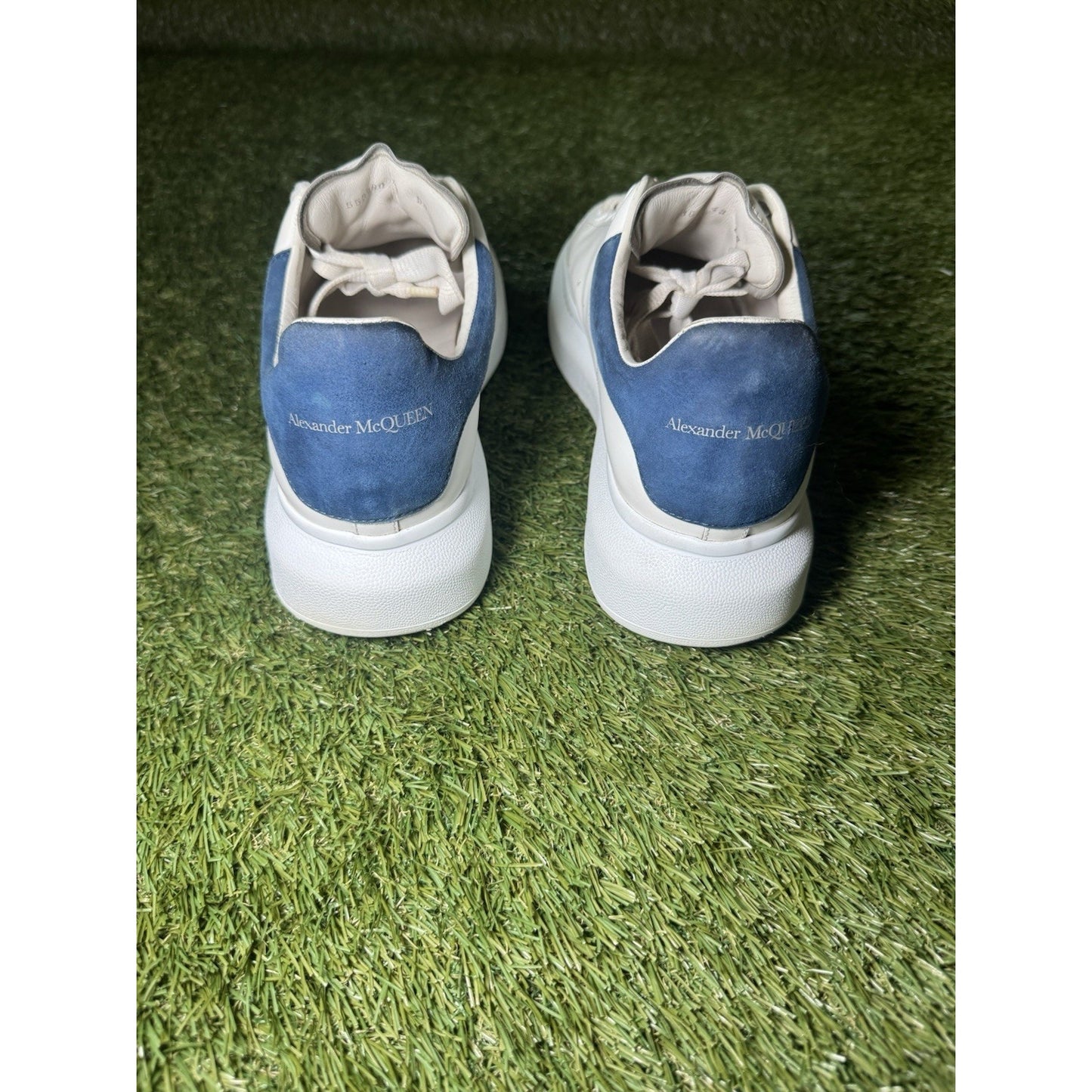 Alexander McQueen Oversized Sneakers Size 43/ 10 Us Men's Navy Blue