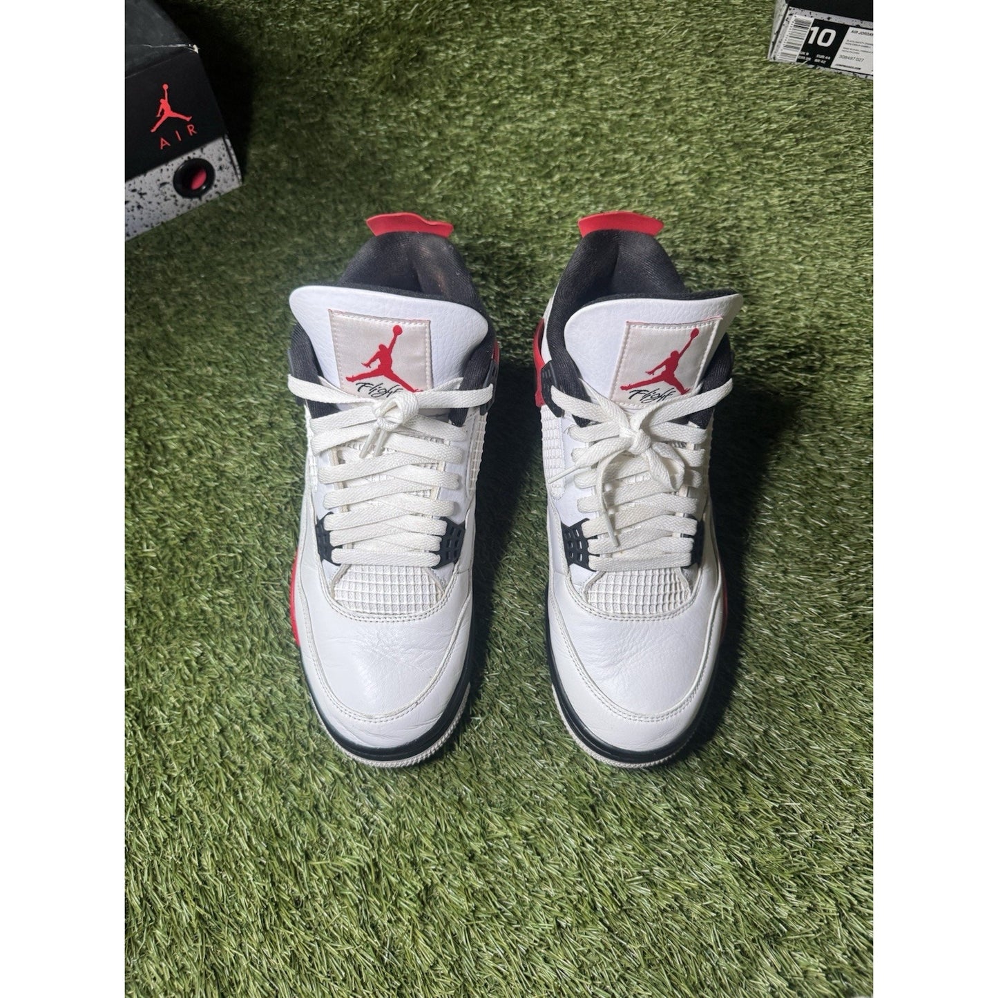 Jordan 4 Retro Mid Red Cement Size 10.5 Men