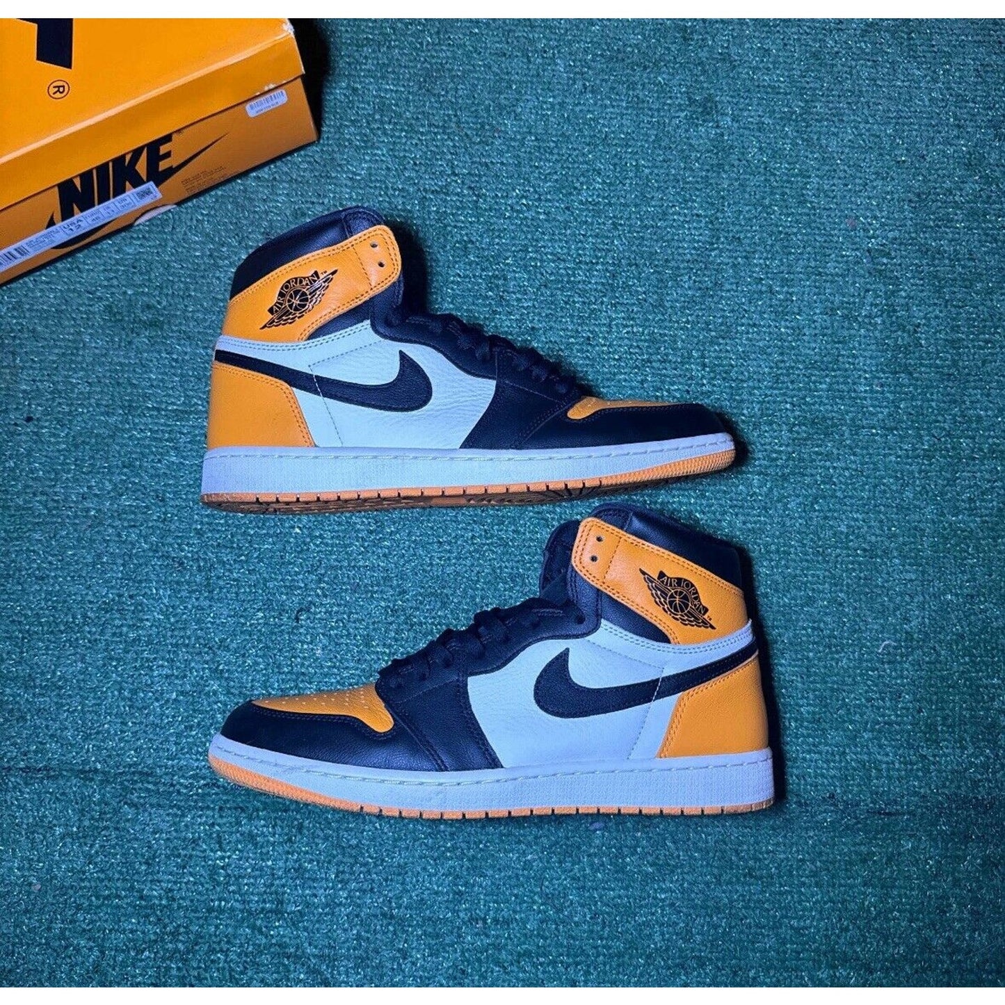 Size 12 - Jordan 1 Retro OG High Yellow Toe