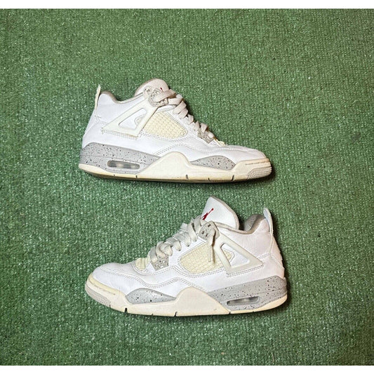 Size 7 - Jordan 4 Retro White Oreo