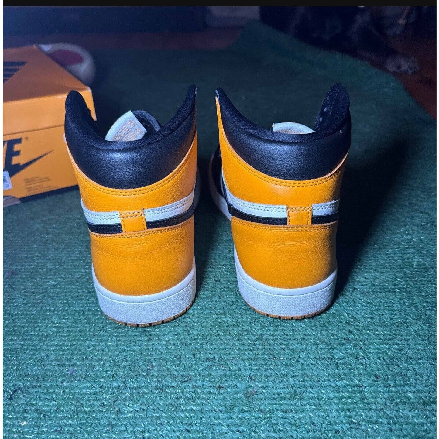 Size 12 - Jordan 1 Retro OG High Yellow Toe
